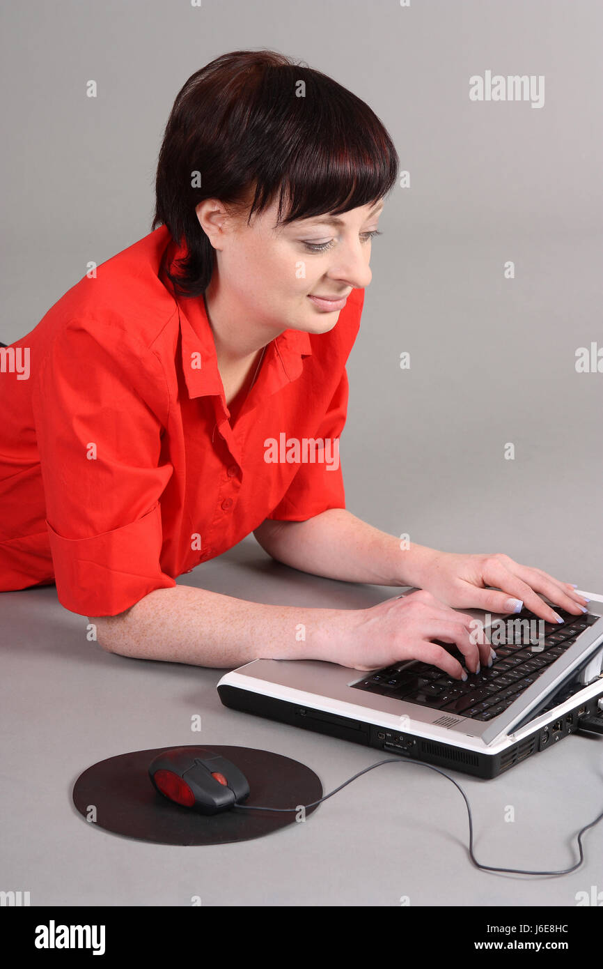 office laptop notebook computers computer secretary lie lying lies ...