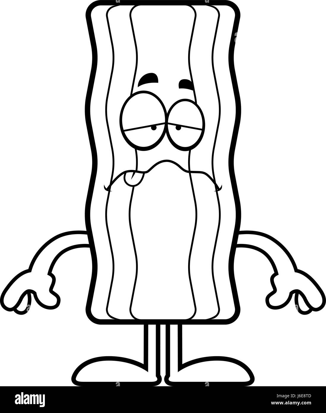 Bacon Clipart Black And White