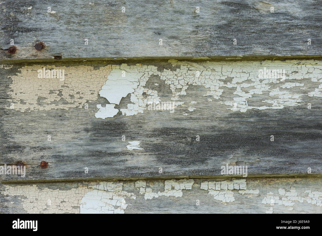 Detail of weathered wood with peeling paint for background Stock Photo ...
