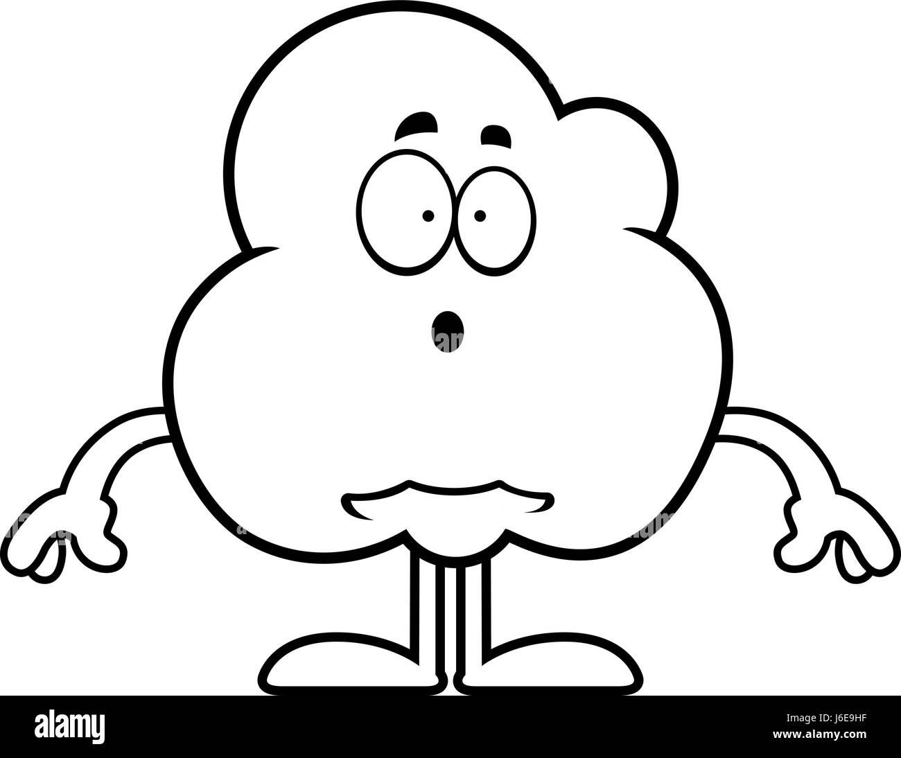 Popcorn Kernel Clipart Black And White