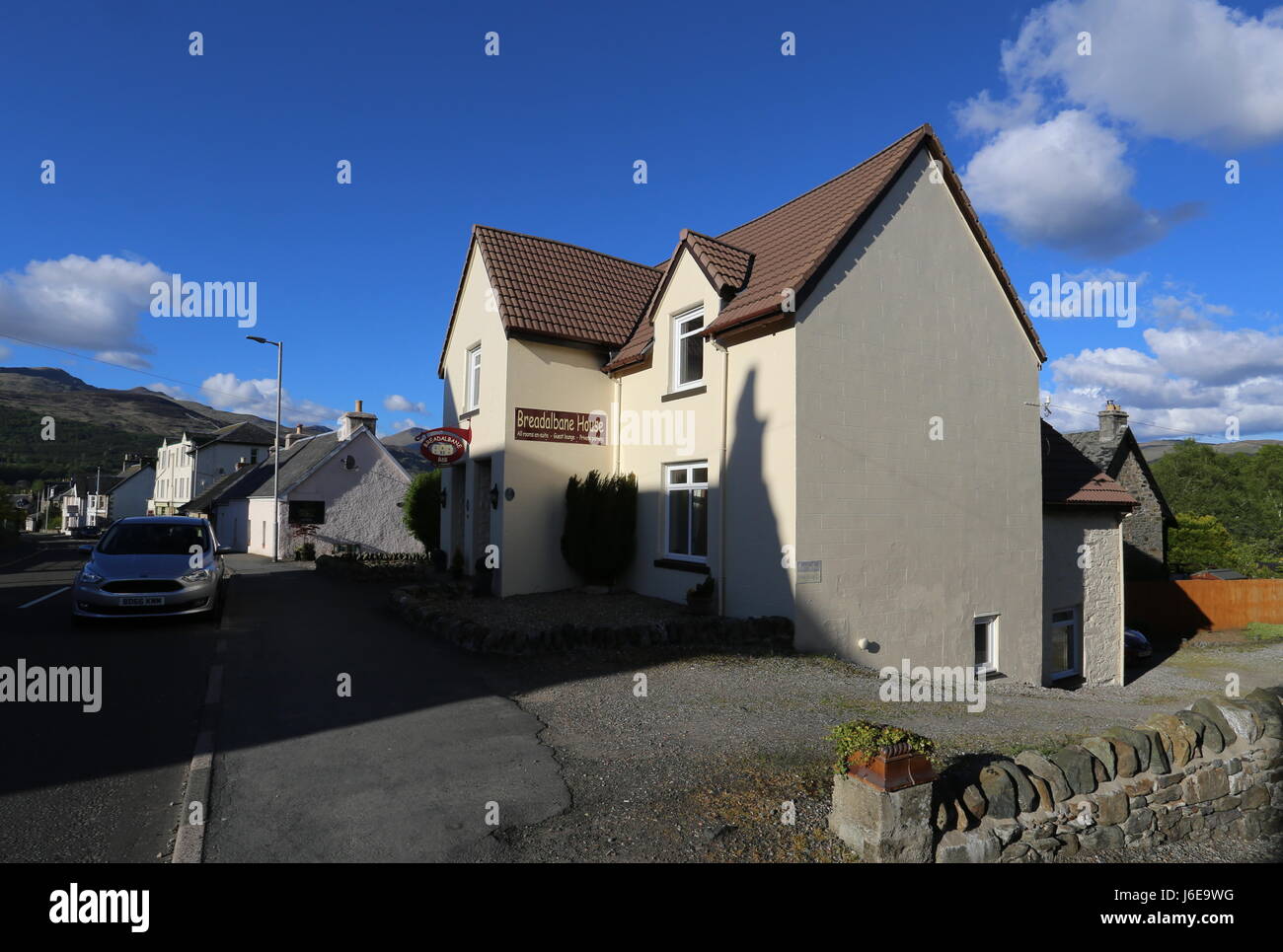 Exterior of Breadalbane House Killin Scotland May 2017 Stock Photo Alamy