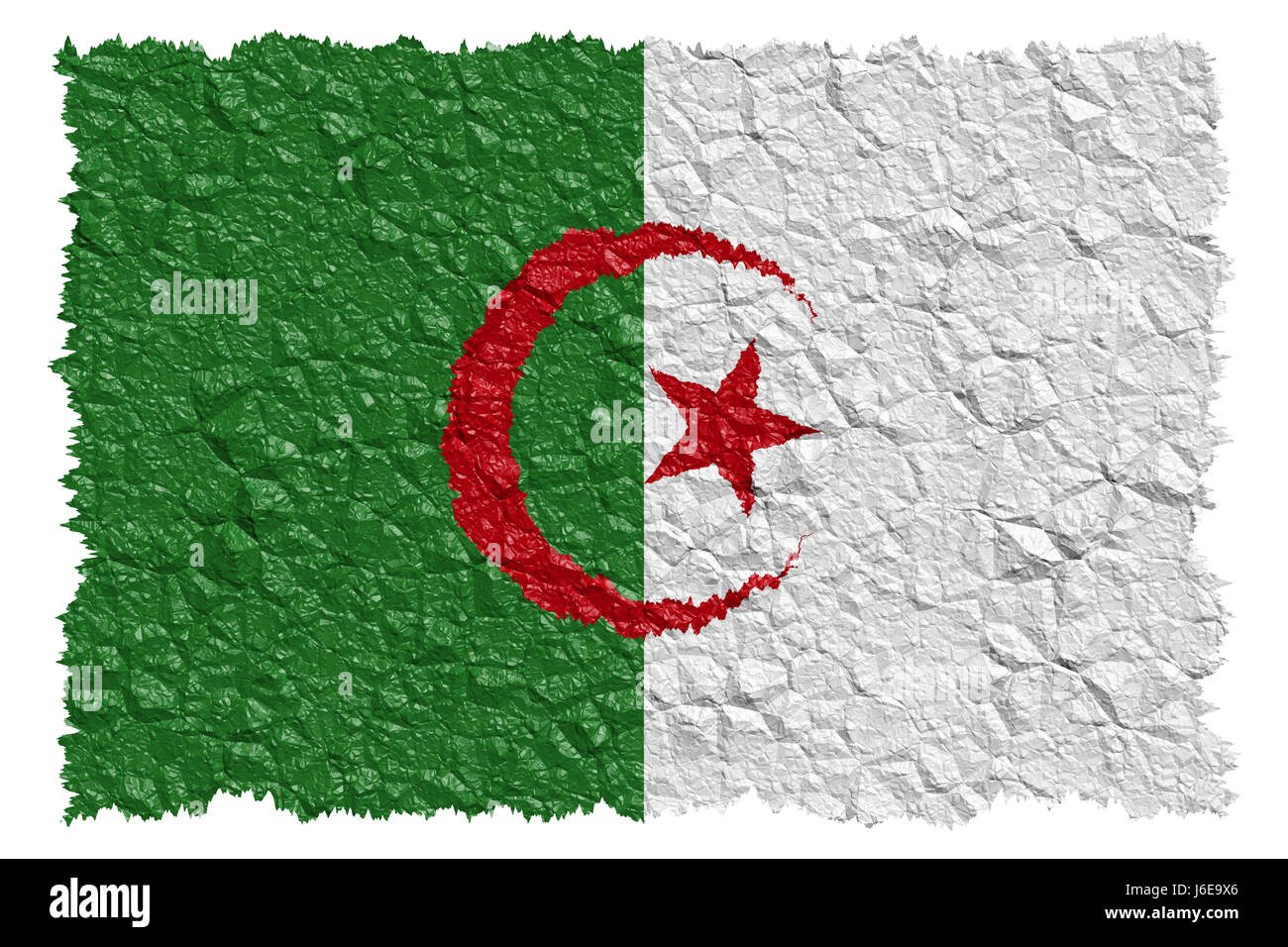 flag national colors algeria illustration flag blow wm national colors algeria Stock Photo