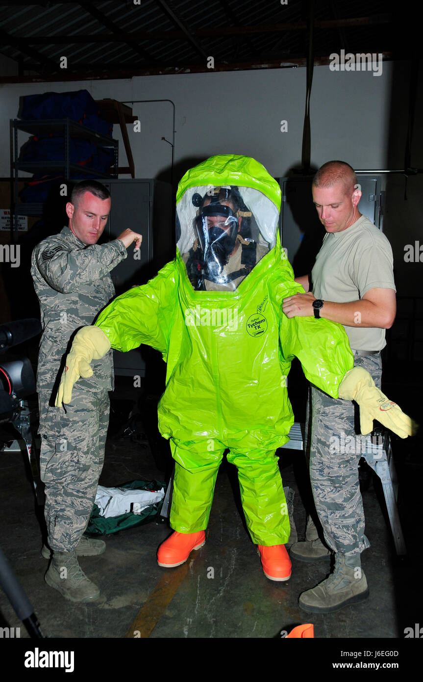 Members of the 134th Air Refueling Wing Civil Engineer Squadron ...