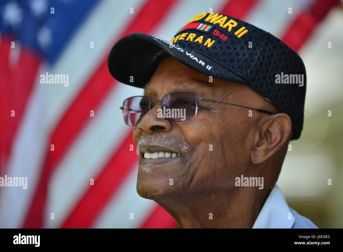 Retired U.S. Army Col. Aaron M. Dotson, a World War II and Vietnam War