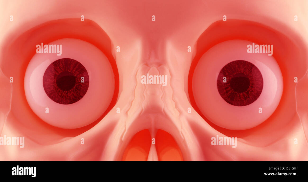 death eyes look glancing see view looking peeking looking at skull vision Stock Photo Alamy