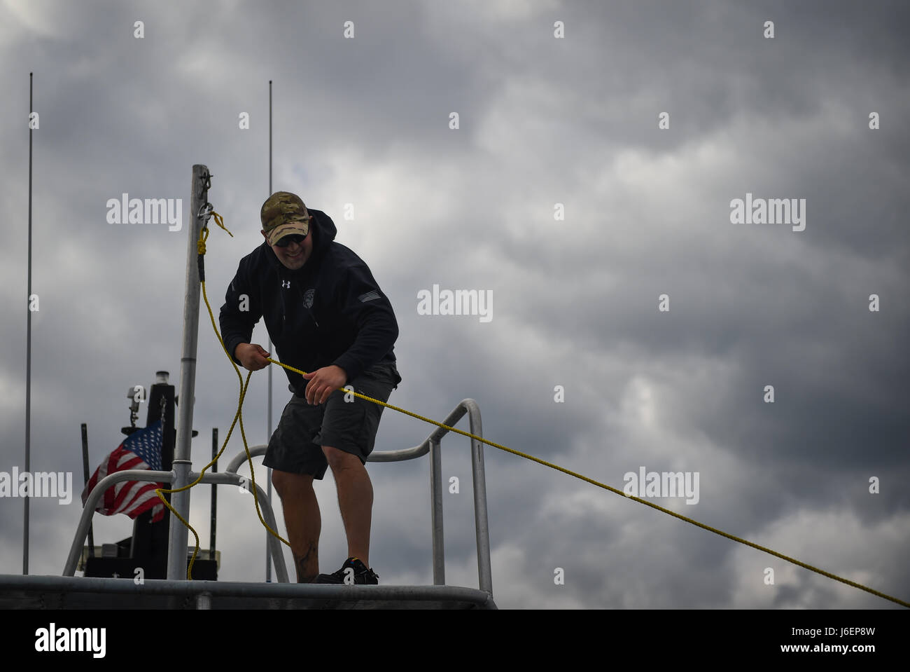 Aircrew members participate in water survival training at Hurlburt