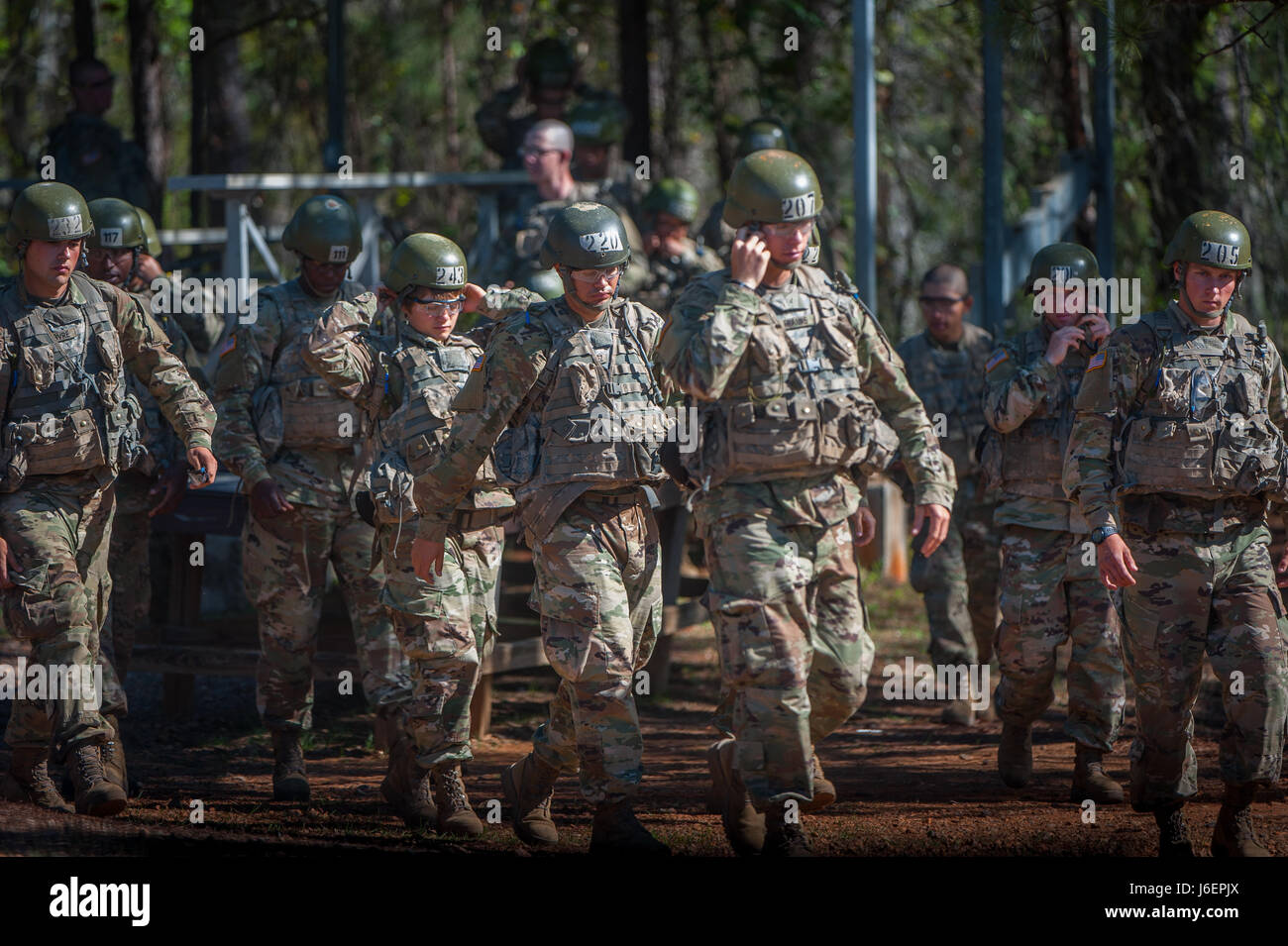 (FORT BENNING, Ga.) U.S. Army Infantry soldiersintraining assigned