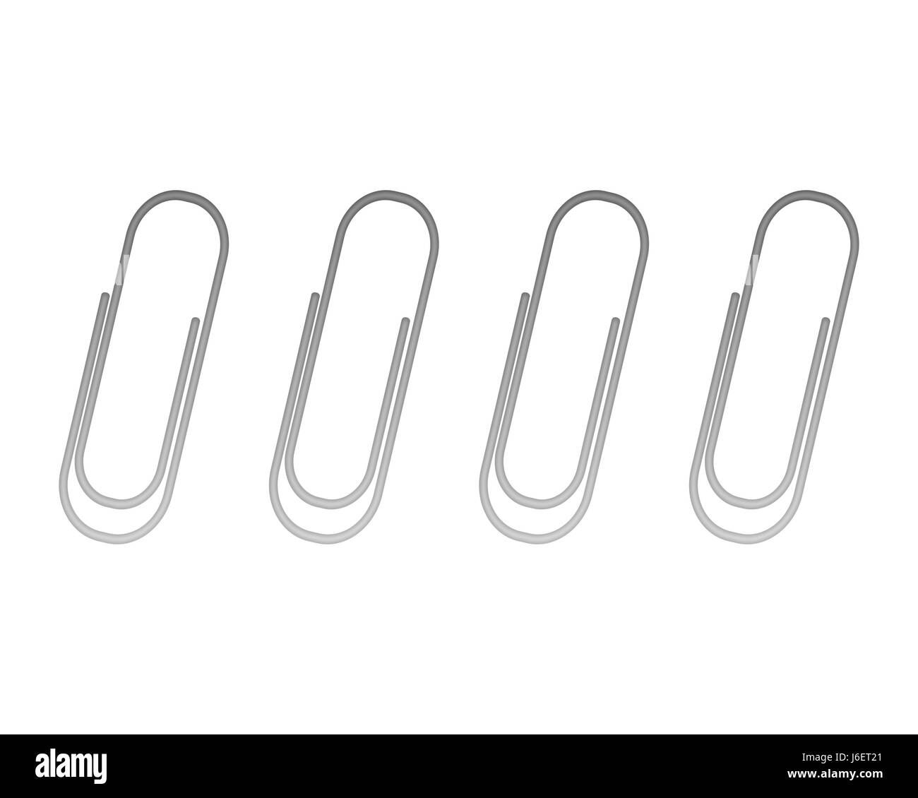 paperclips Stock Photo