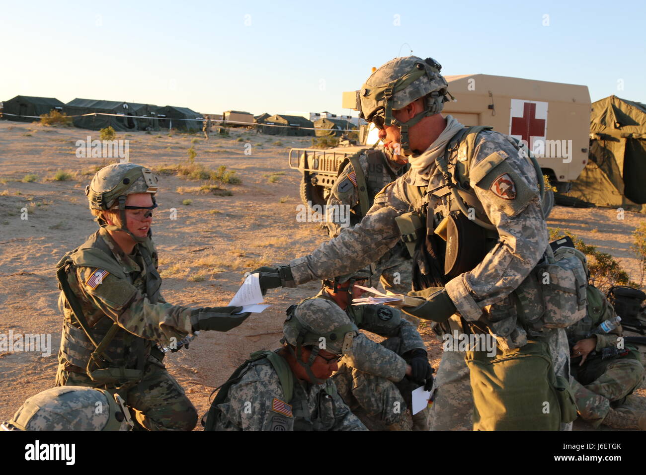 Chaplain (Capt.) Steven De Haan, with the 1034th Combat Sustainment ...