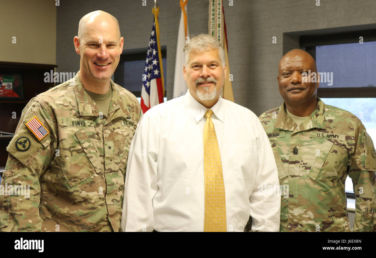 U.S. Army Reserve Brig. Gen. Alex Fink, Commanding General of the 4th ...