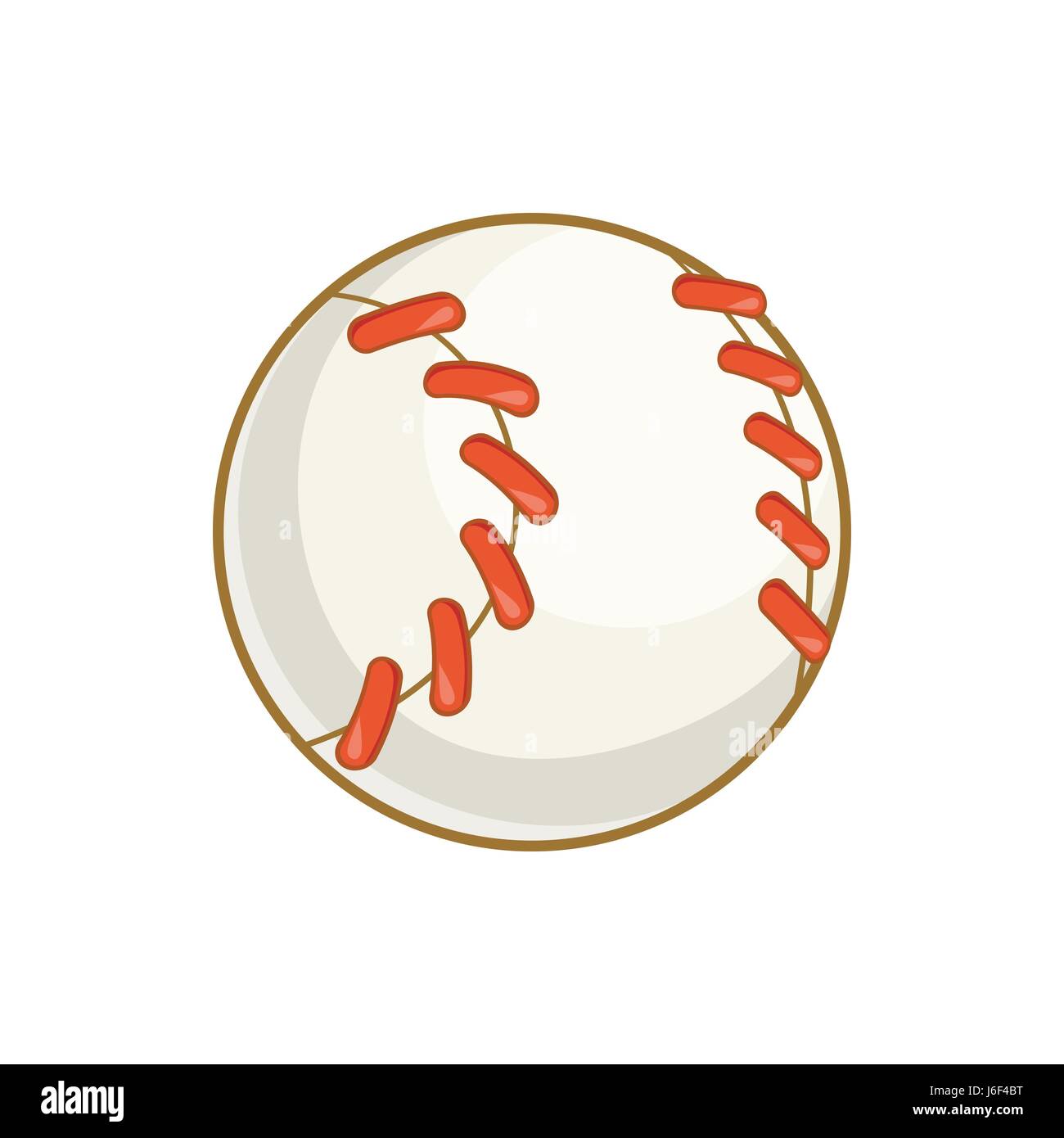 Baseball ball icon, cartoon style Stock Vector Image & Art Alamy