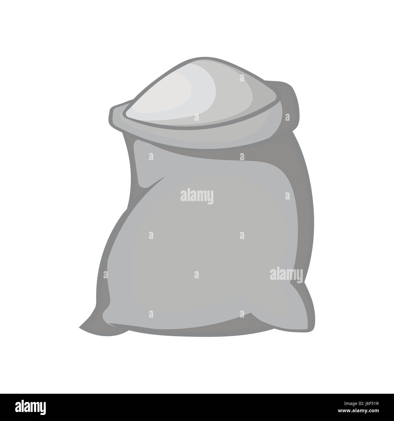 Sack of flour icon, black monochrome style Stock Vector Image & Art - Alamy