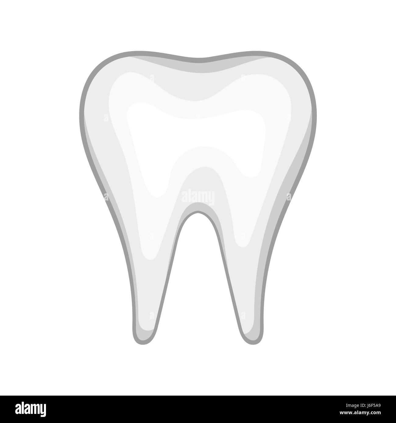 Tooth icon, black monochrome style Stock Vector Image & Art - Alamy