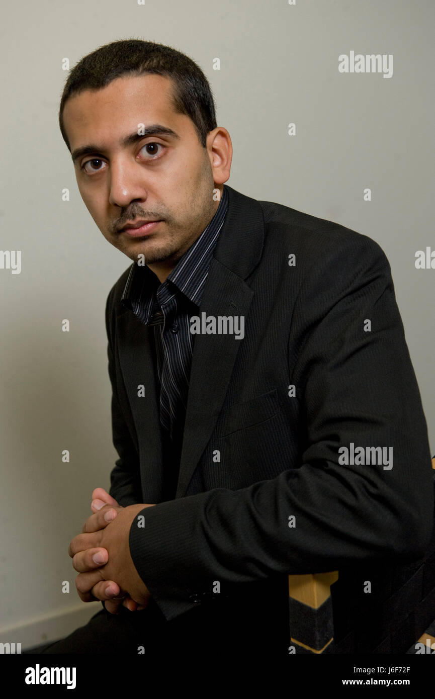 Mehdi Hasan, senior politics editor at the New Statesman and former news and current affairs editor at Channel 4, pictured at the Free Word Centre, London, UK, October 25, 2010. Stock Photo