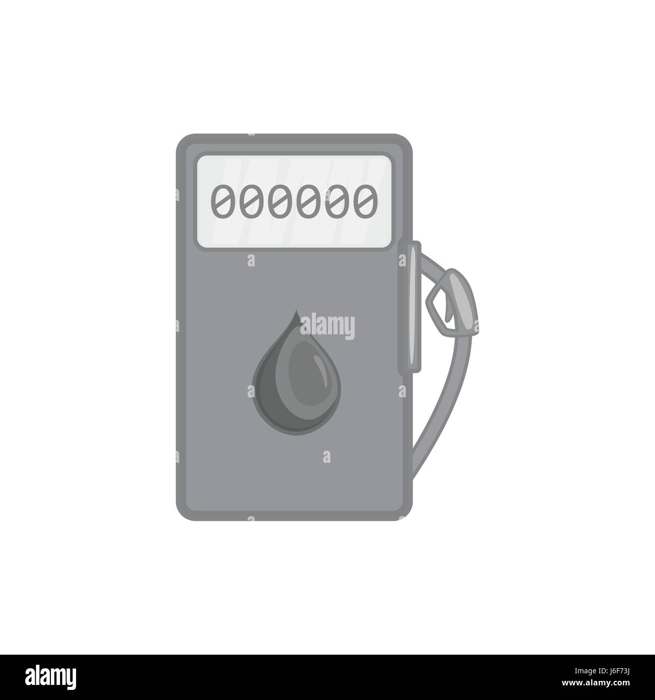 Gas station icon, black monochrome style Stock Vector Image & Art - Alamy
