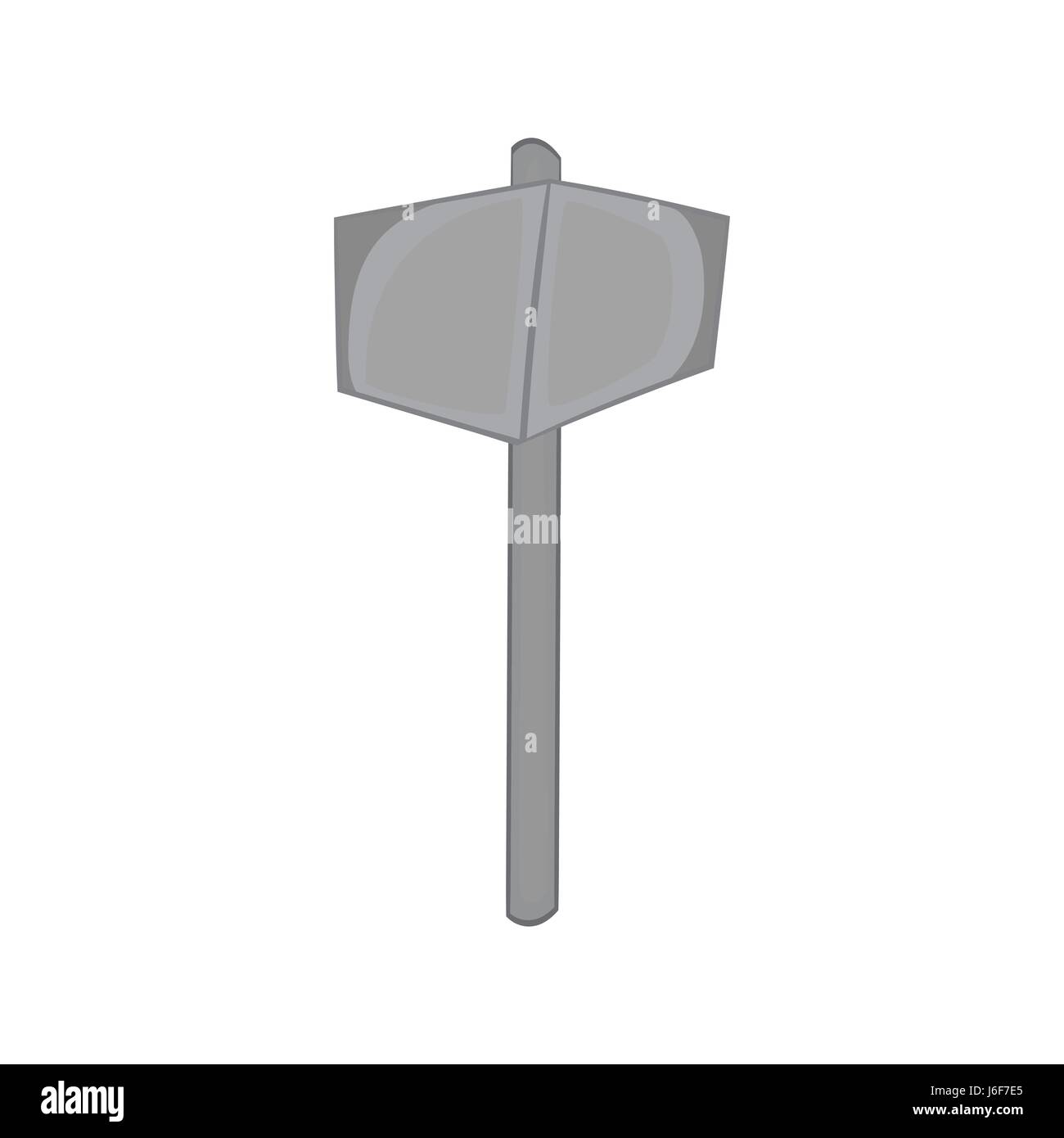 Sledgehammer icon, black monochrome style Stock Vector Image & Art Alamy