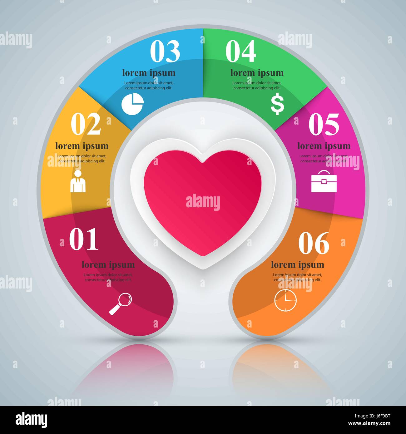 Abstract paper hearts Valentines day Stock Vector Image & Art - Alamy