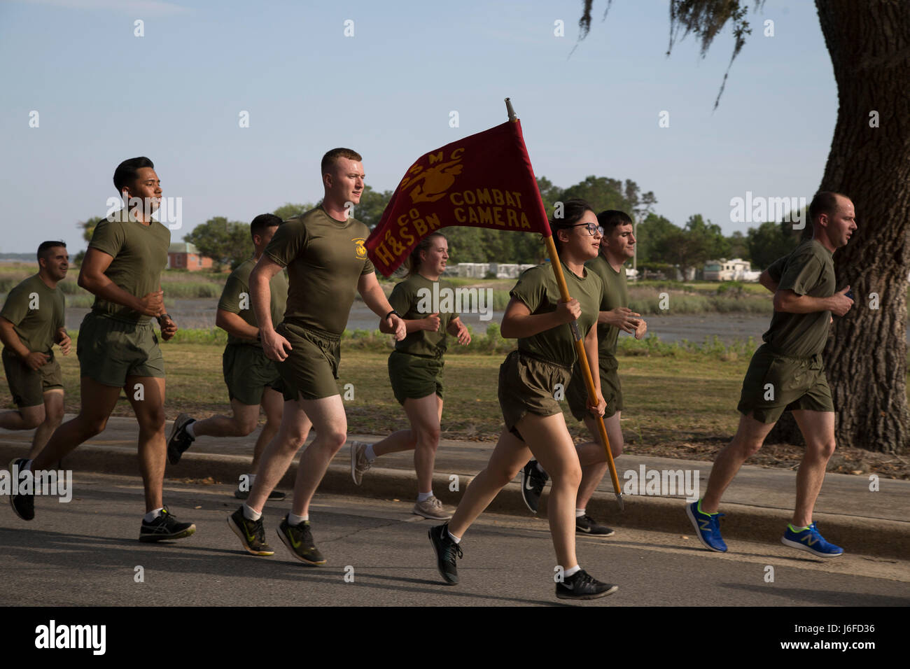 Marines from MCAS Beaufort and MCRD Parris Island participated in a 5K ...