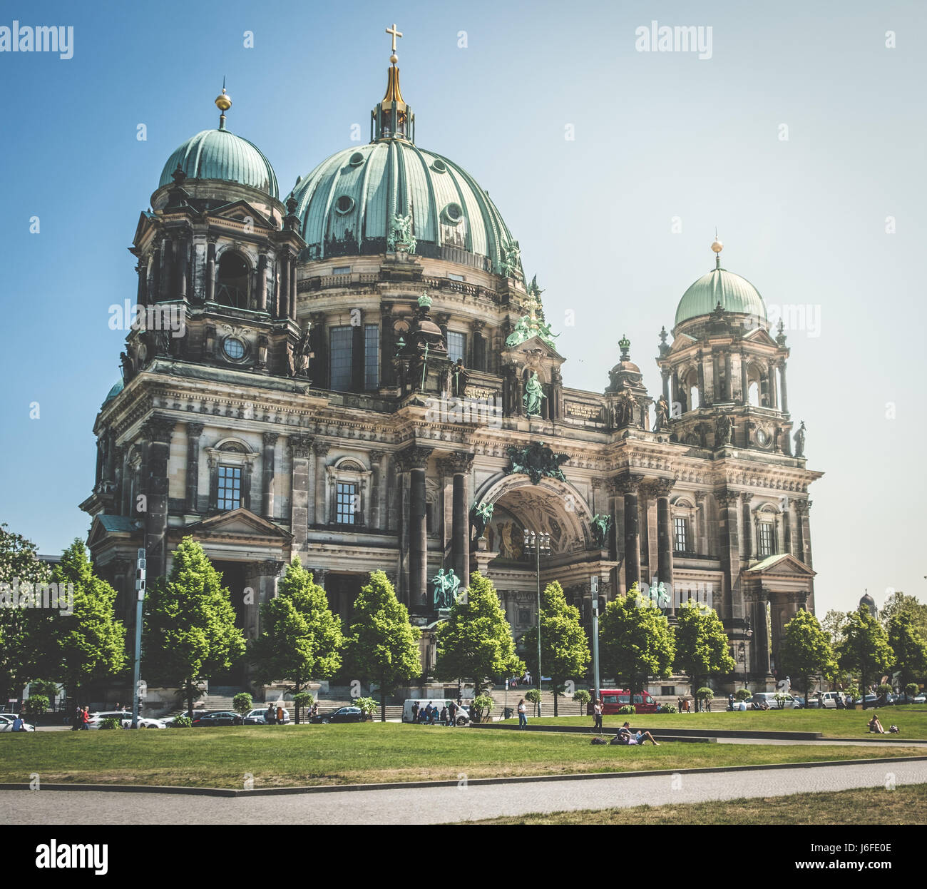 Berlin, Germany - may 19, 2017: The Berlin cathedral (Berliner Dom) in Berlin, Germany. Stock Photo
