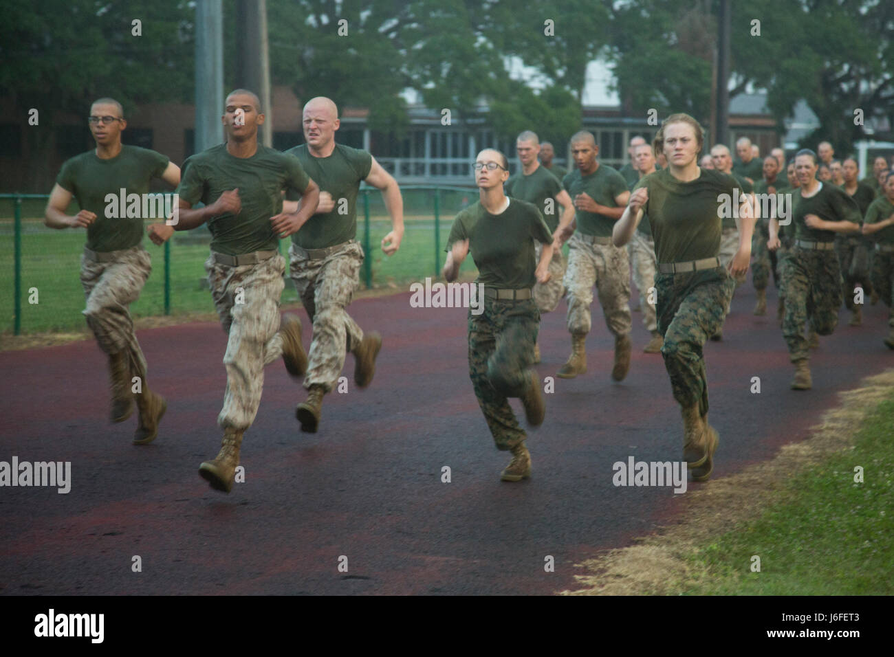 U.S. Marine Corps Recruits with Company O, 4th Battalion and Company G