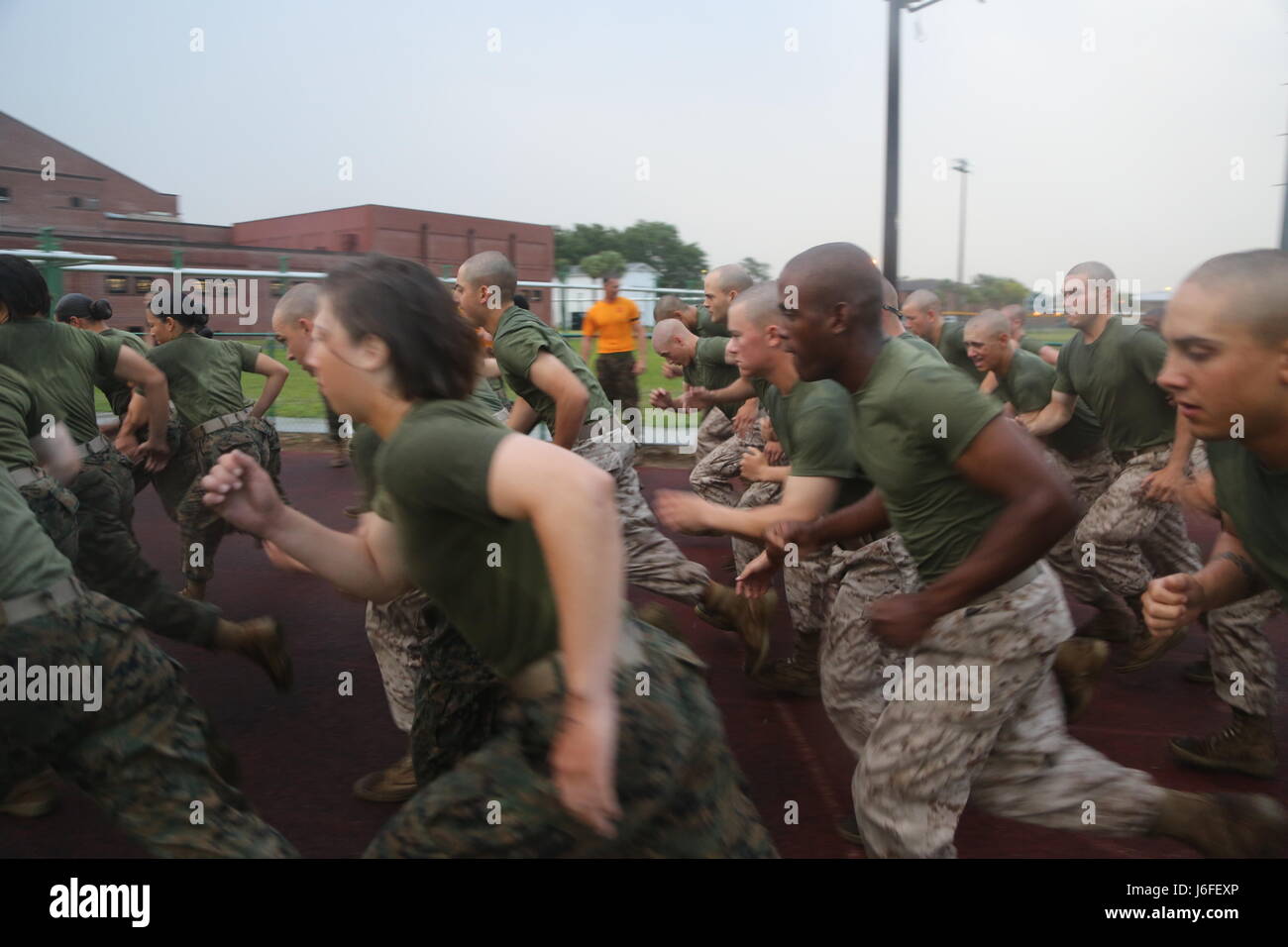 U.S. Marine Corps Recruits with Company O, 4th Battalion and Company G
