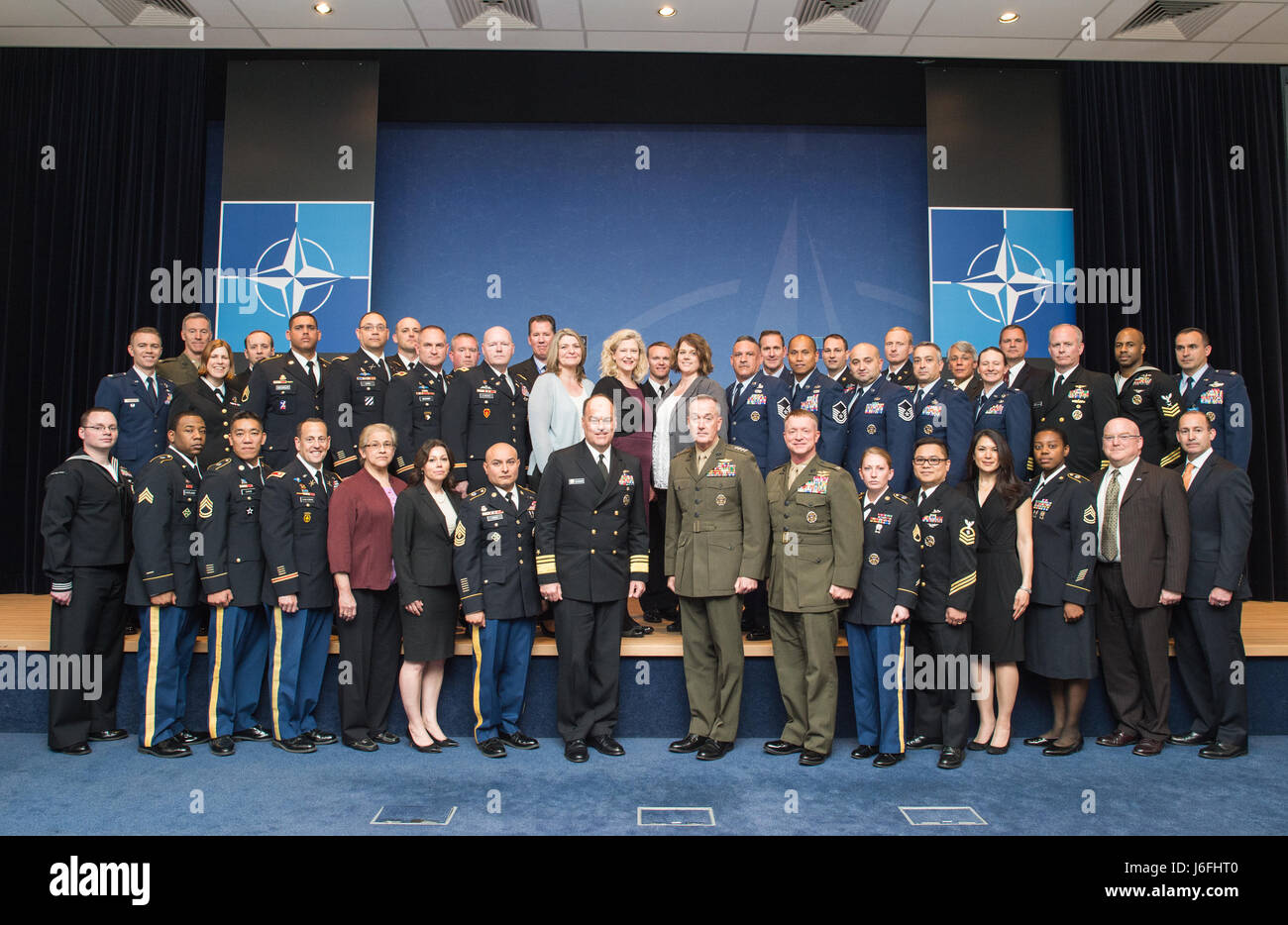 U.S. Military leaders meet at NATO Headquarters during a Military ...