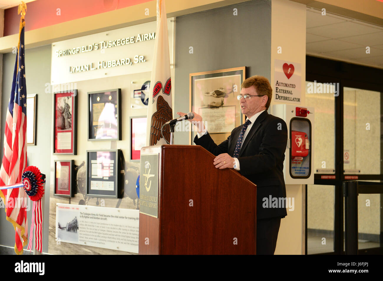 Mayor James O. Langfelder, City of Springfield, reads the proclamation