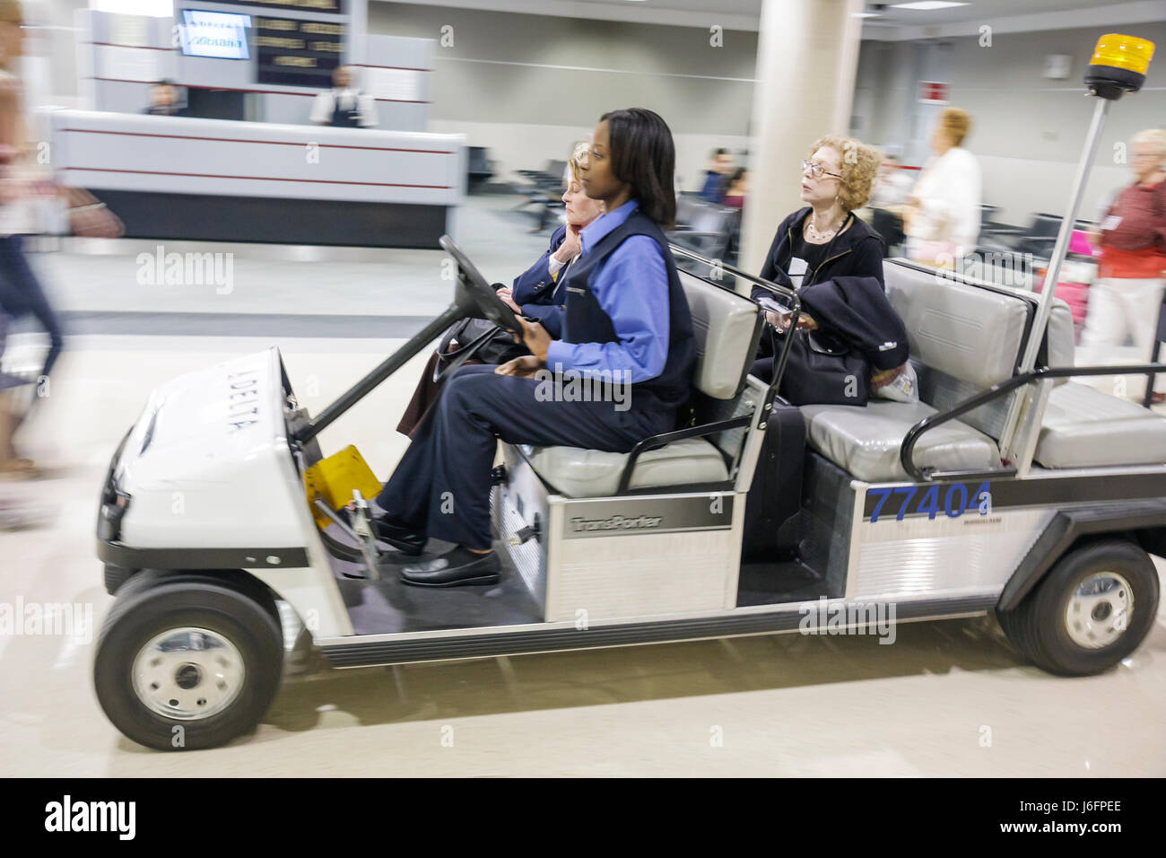 Atlanta International Airport,Black woman female