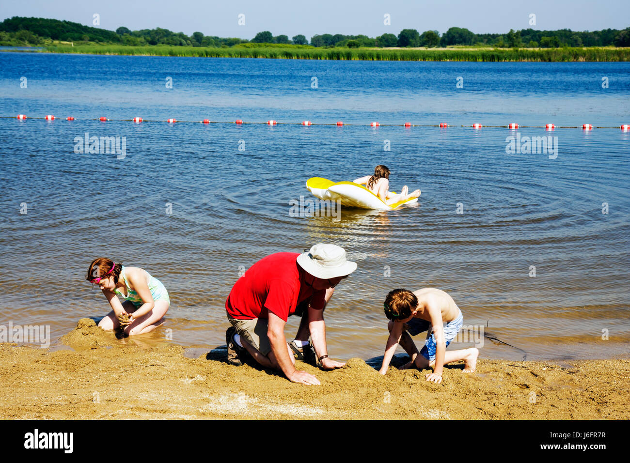 Wisconsin Kenosha Kansasville Richard Bong State Recreation Area Wolf