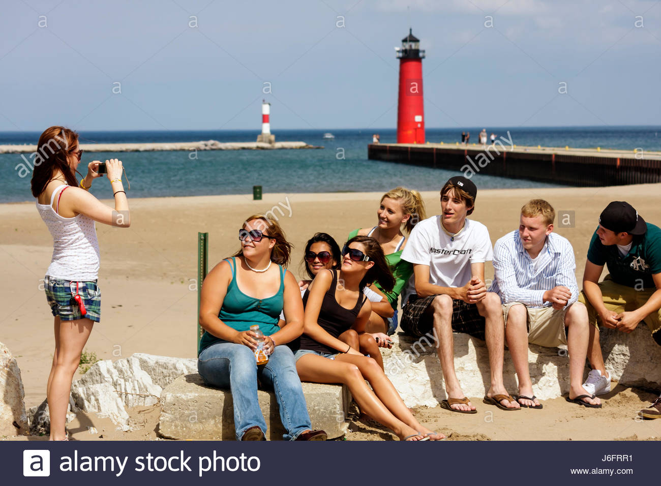 teens lake michigan Teens lake michigan