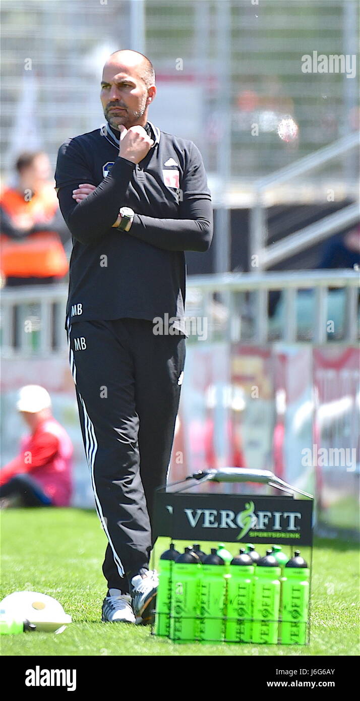 Sion, Switzerland. 21st May, 2017. Sion, 21.05.2017, Football Raiffeisen Super League, FC Sion - FC Lucerne, Markus Babbel FCL Coach Photo: Cronos/Frederic Dubuis Stock Photo