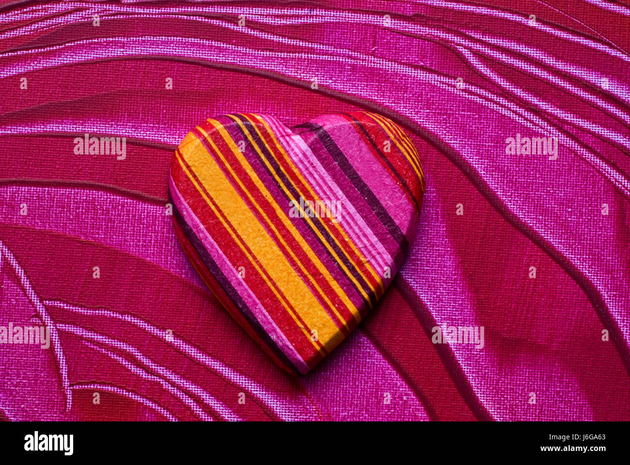 striated painting painted love in love fell in love heart stripes