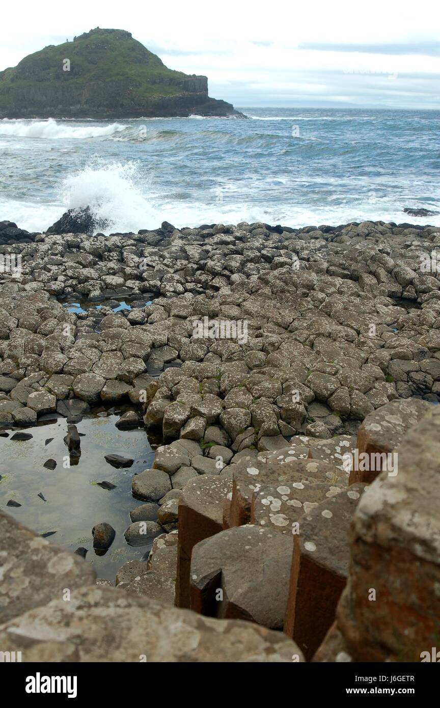 stone tourism columns waves attraction europe rock coast column ...