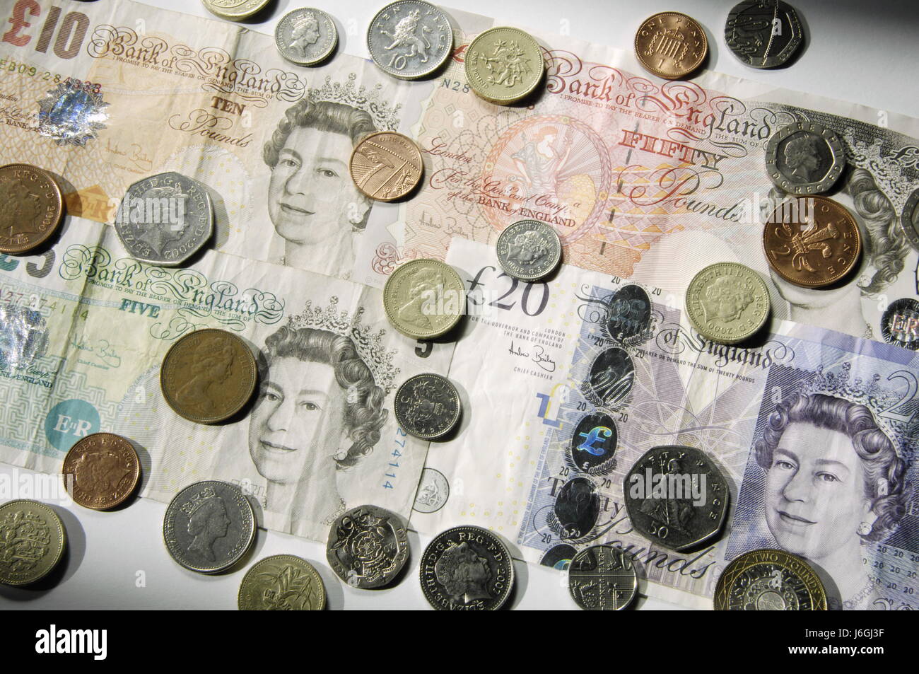 english money Stock Photo