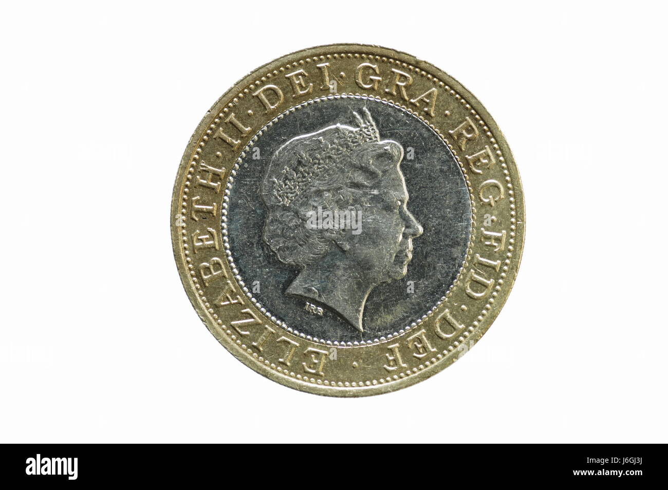 coin,pound,money,two,english,currency,coinage,head,pound,two,elizabeth,geldstck Stock Photo