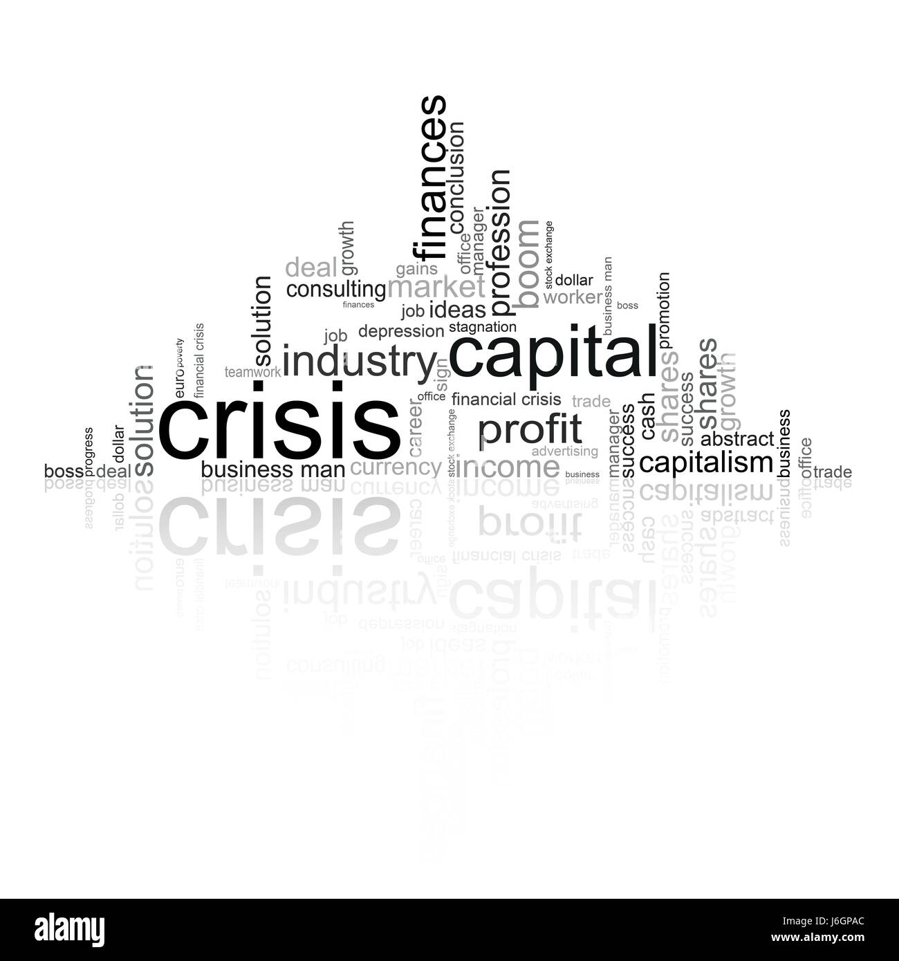 economic crisis Stock Photo