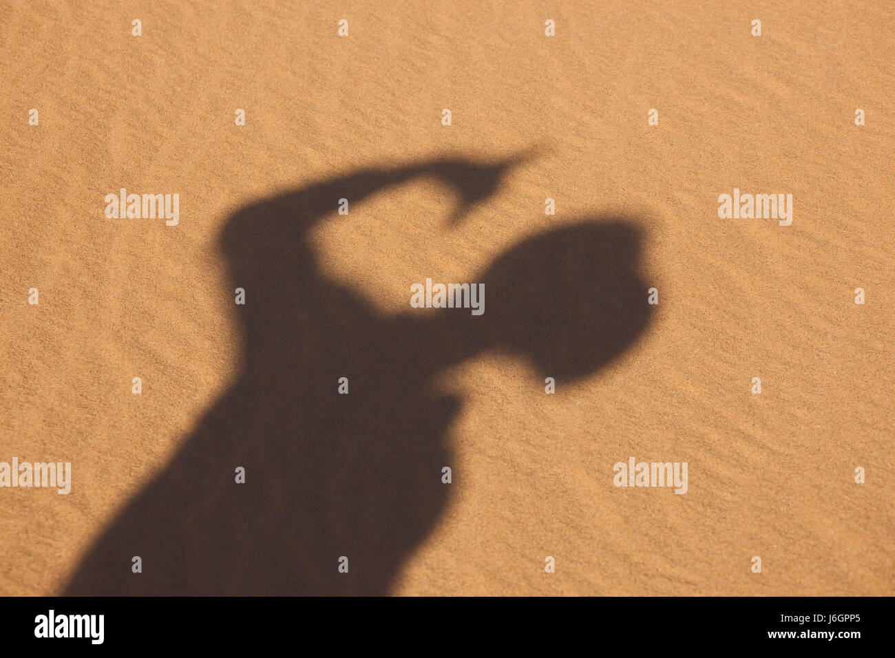 desert wasteland backdrop background sands sand shaddow shadow nature outdoor Stock Photo