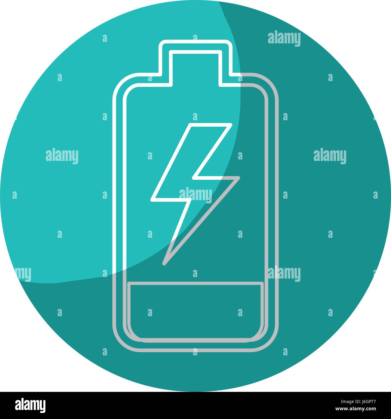 sticker battery power electric digital charge Stock Vector Image & Art