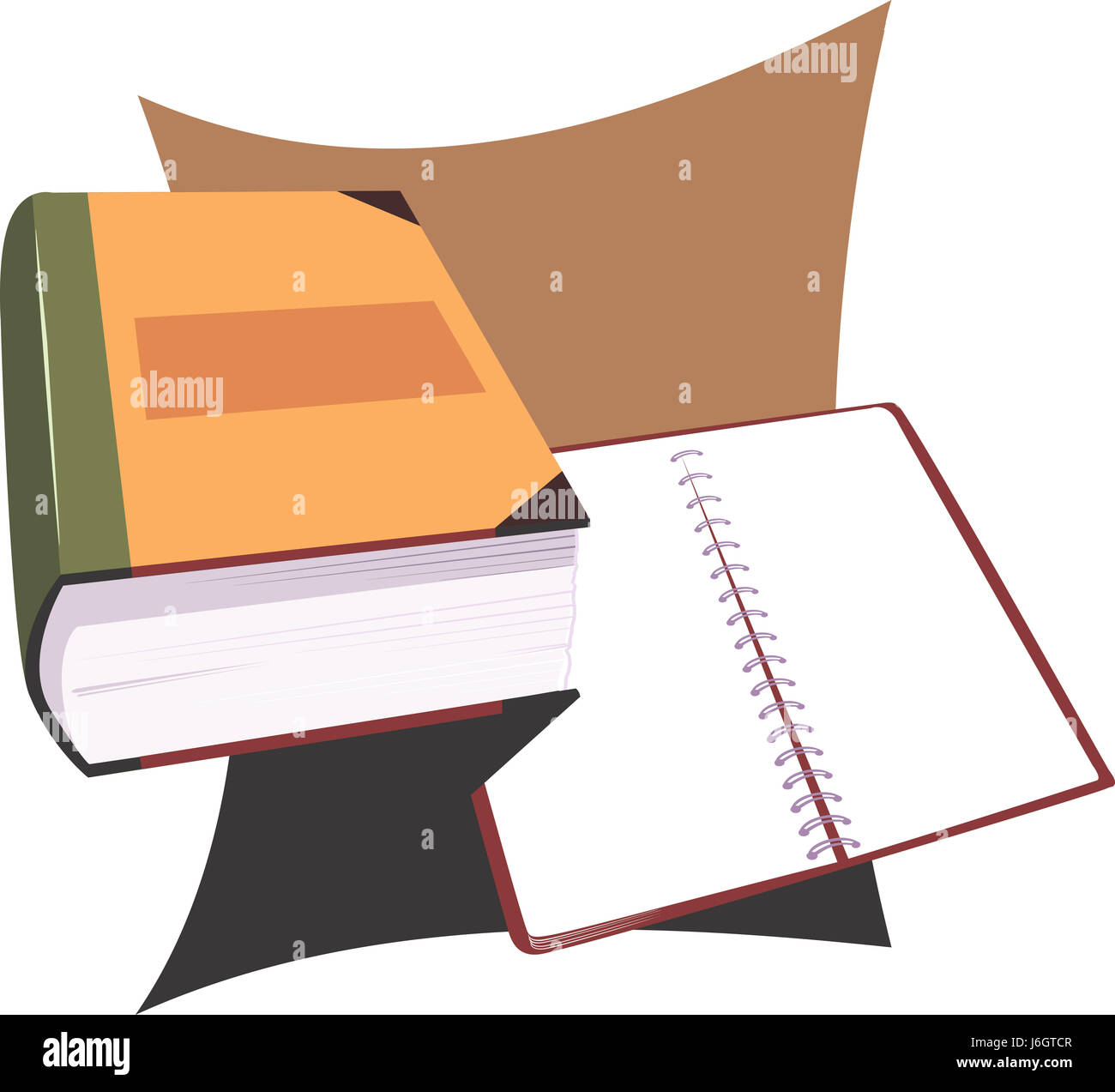 Book Education Dictionary Office Illustration Fountain Spiral Data Book education dictionary office illustration fountain spiral data