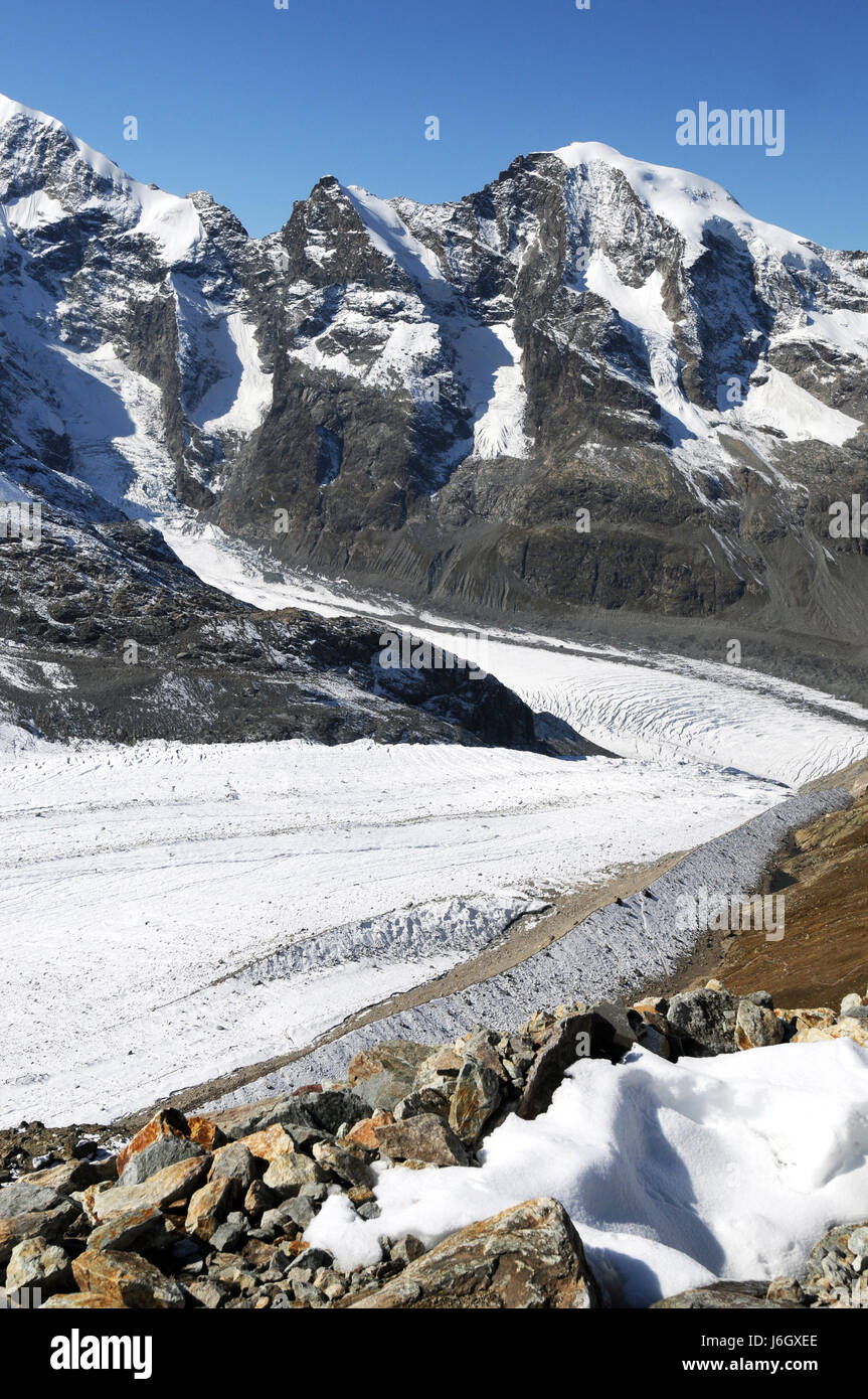 switzerland glacier mountains cold alps summit switzerland ice sight view Stock Photo Alamy
