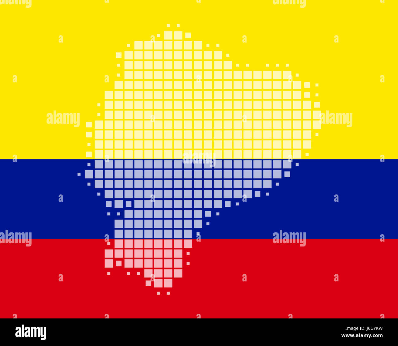 map and flag of ecuador Stock Photo - Alamy