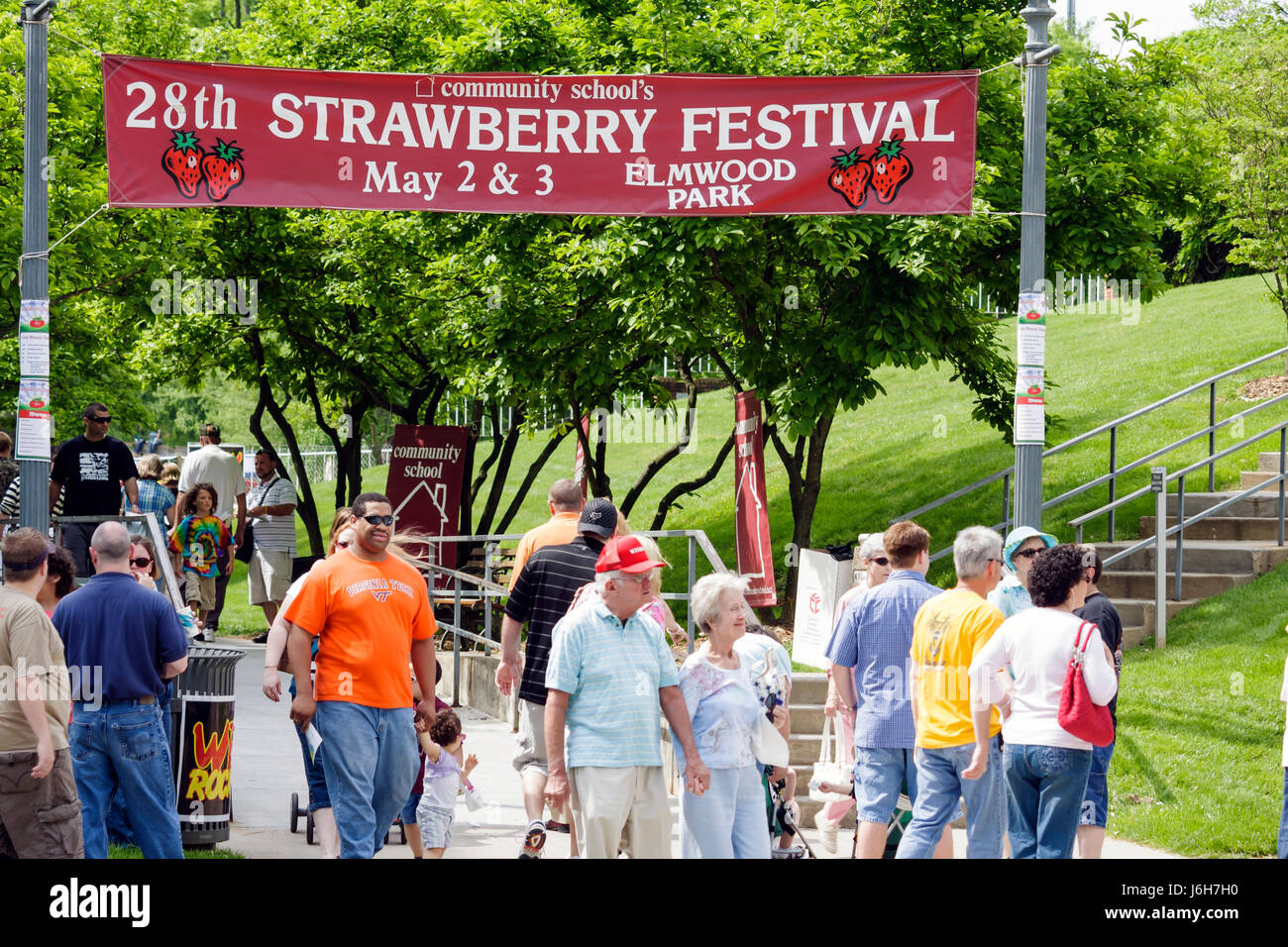 Roanoke Virginia,Elmwood School Strawberry Festival