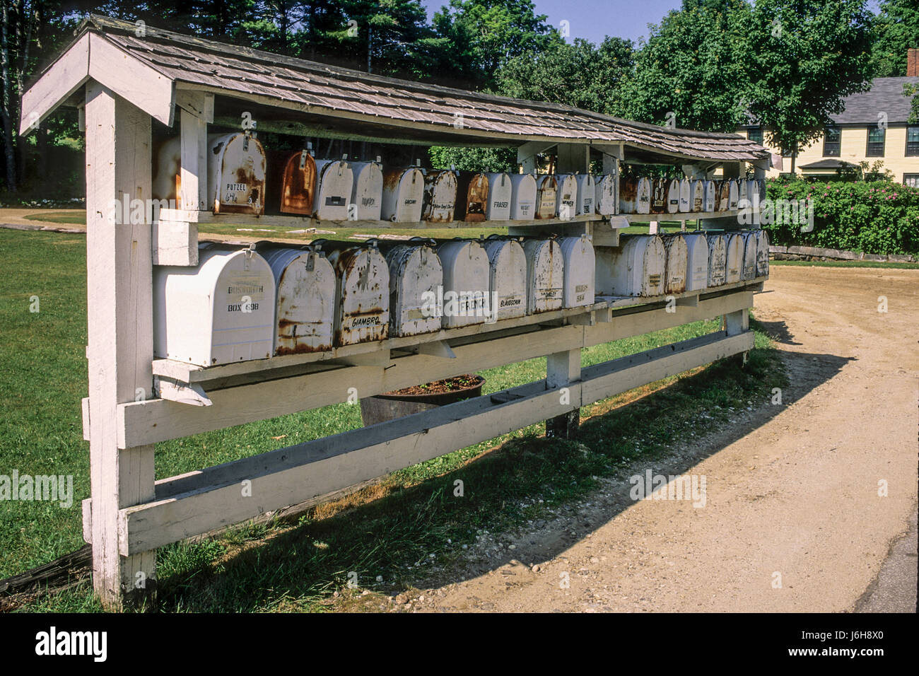 The center of Nelson, New Hampshire Stock Photo Alamy