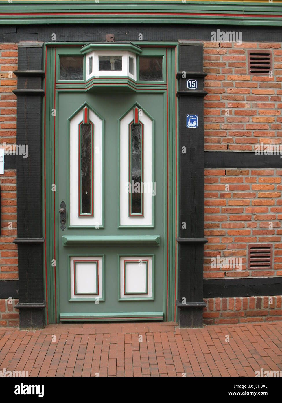 House Building Wood Antique Entrance Door Frame Work Front