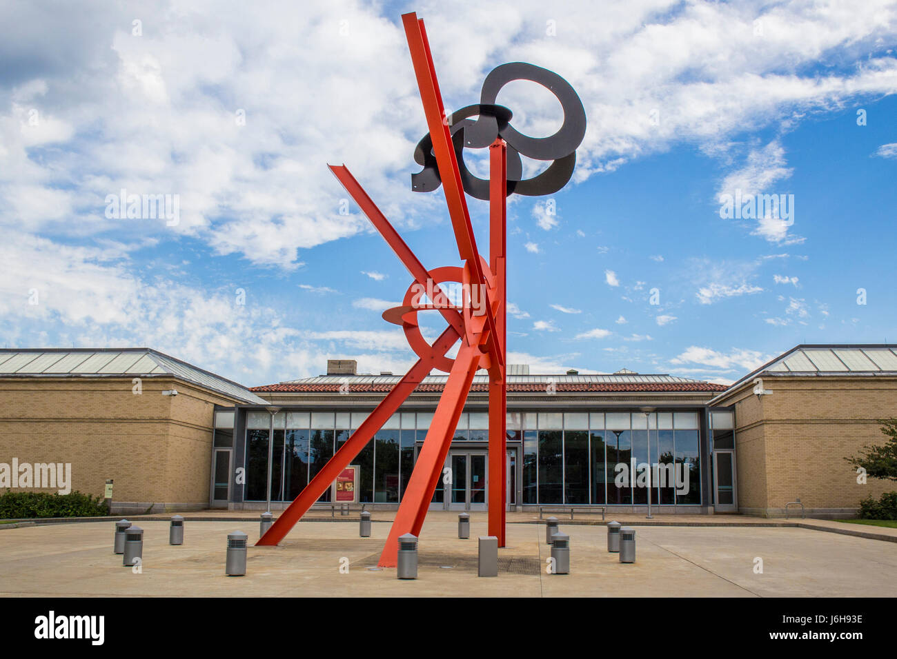 Sculpture at the Currier Museum in Manchester, New Hampshire Stock Photo