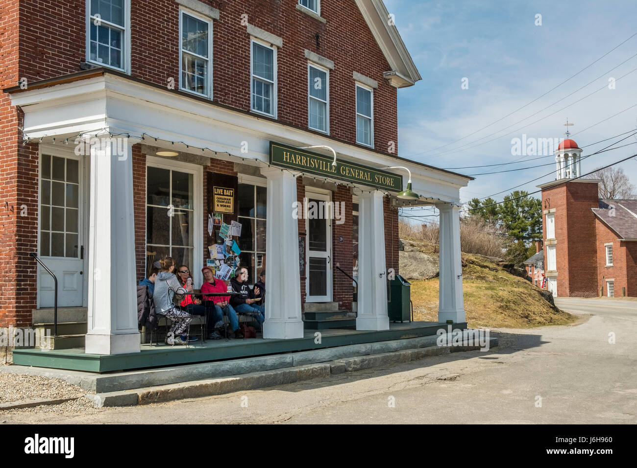 Harrisville General Store, Harrisville, New Hampshire Stock Photo Alamy
