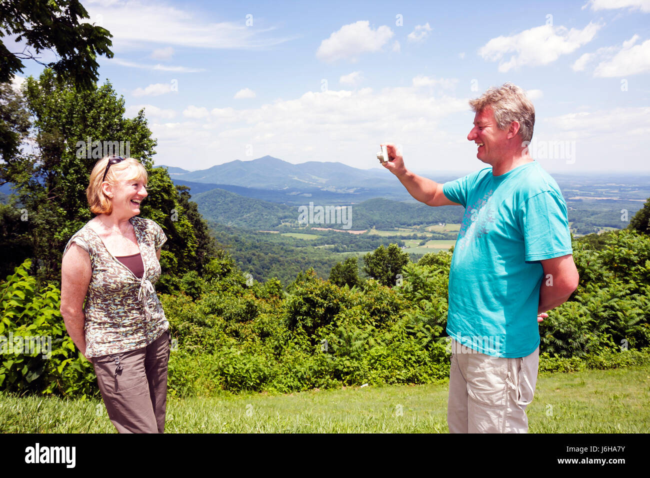Blue Ridge Parkway Virginia,Appalachian Mountains,Pine Spur Overlook ...