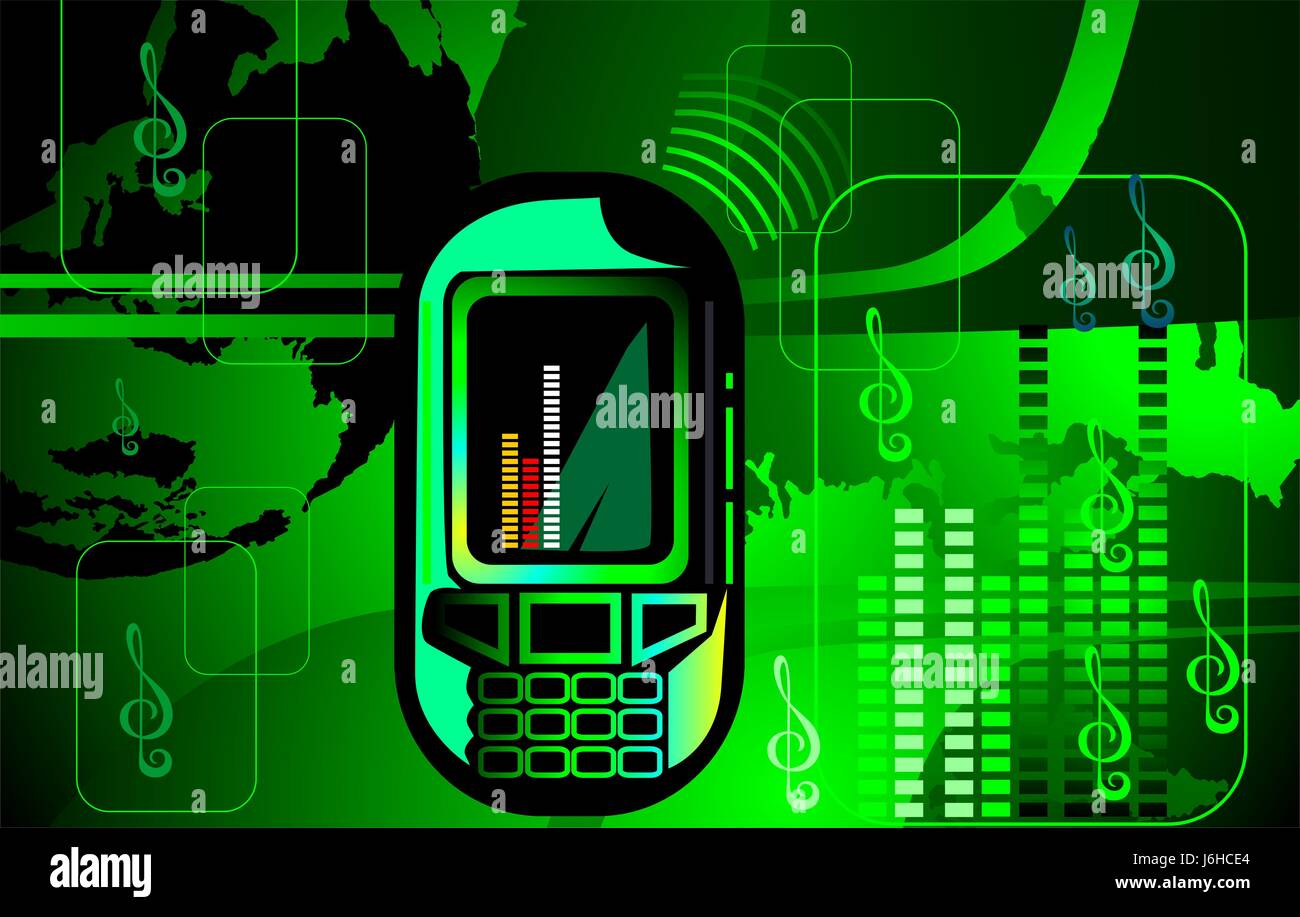 Music Cell music cell screen data informations substratums facts information ...