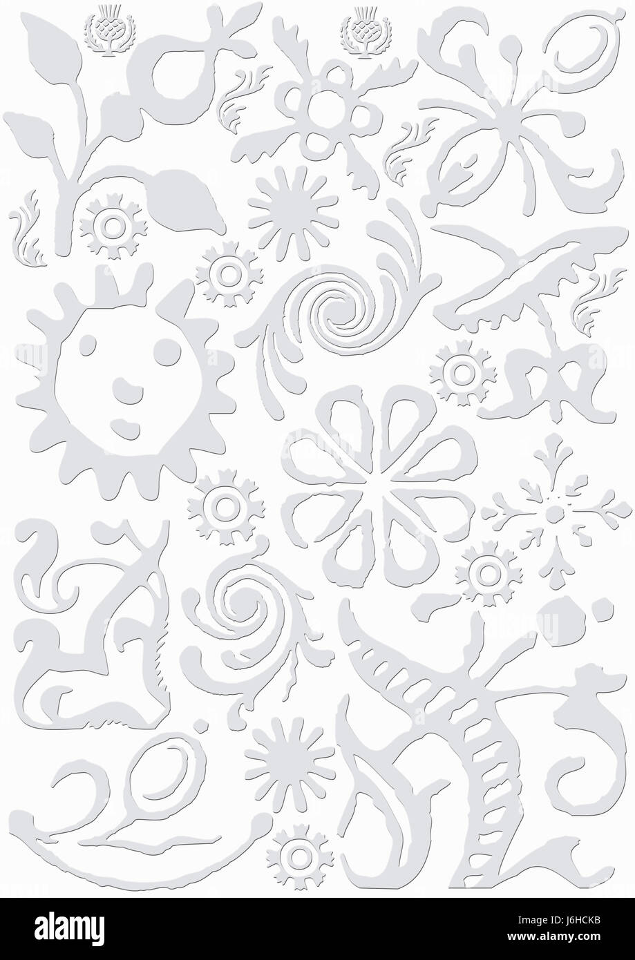 sign signal symbols distributed light grey design shaping formation ...