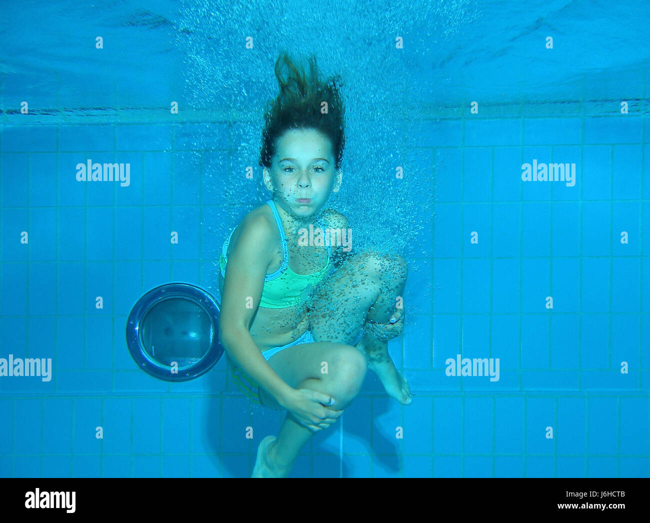 pool teenager public baths swimming pool open air bath child diver girl